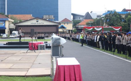Polda Jatim Siagakan Ribuan Personel Layanan Pengamanan Malam Takbiran hingga Shalat Idulfitri