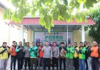 Perkuat Sinergitas, Polres Madiun Kota Resmikan Posko Ojol Kamtibmas