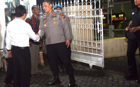 Kapolres Bondowoso Cek Sejumlah Gereja Jelang Perayaan Paskah