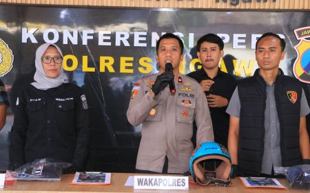Polres Ngawi Amankan 2 Tersangka Pengeroyokan di Paron Motif Atribut Perguruan Silat