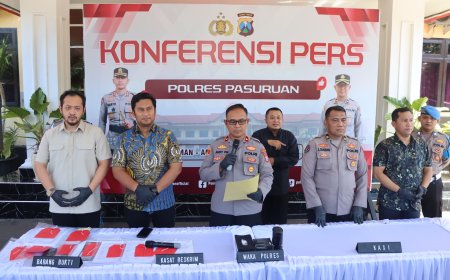 Polres Probolinggo Ungkap Penyalahgunaan BBM Bersubsidi, 7 Tersangka Diamankan