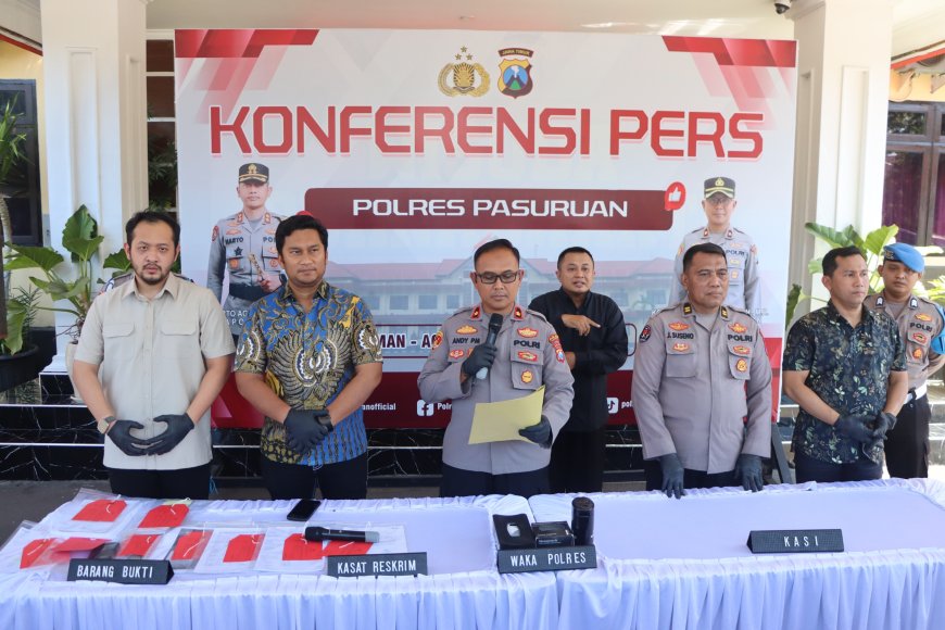 Polres Probolinggo Ungkap Penyalahgunaan BBM Bersubsidi, 7 Tersangka Diamankan