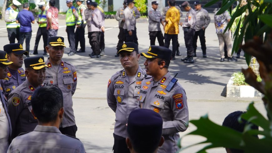 Polrestabes Surabaya Siapkan 22 Titik Kanalisasi Untuk Pelayanan  Pengamanan May Day 2026