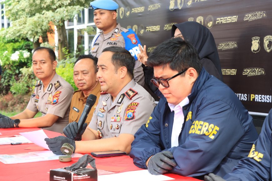 Polres Gresik Amankan Tersangka Penipuan Rekrutmen ASN Modus Jual Beli SK Palsu